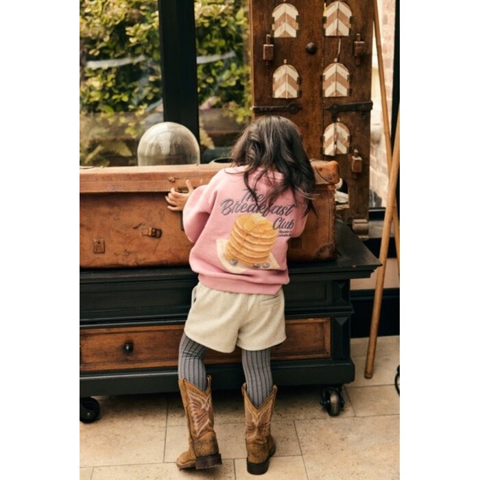 Daily7 Sweater Backprint Lilas