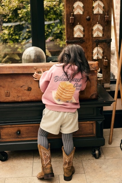 Daily7 Sweater Backprint Lilas