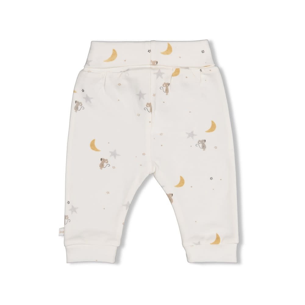 Feetje Broek AOP Offwhite - Over the Moon for You