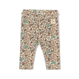 Feetje Legging rib AOP Offwhite - Lucky Bloombird