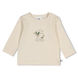 Feetje Longsleeve Offwhite - Wiggle and Waddle
