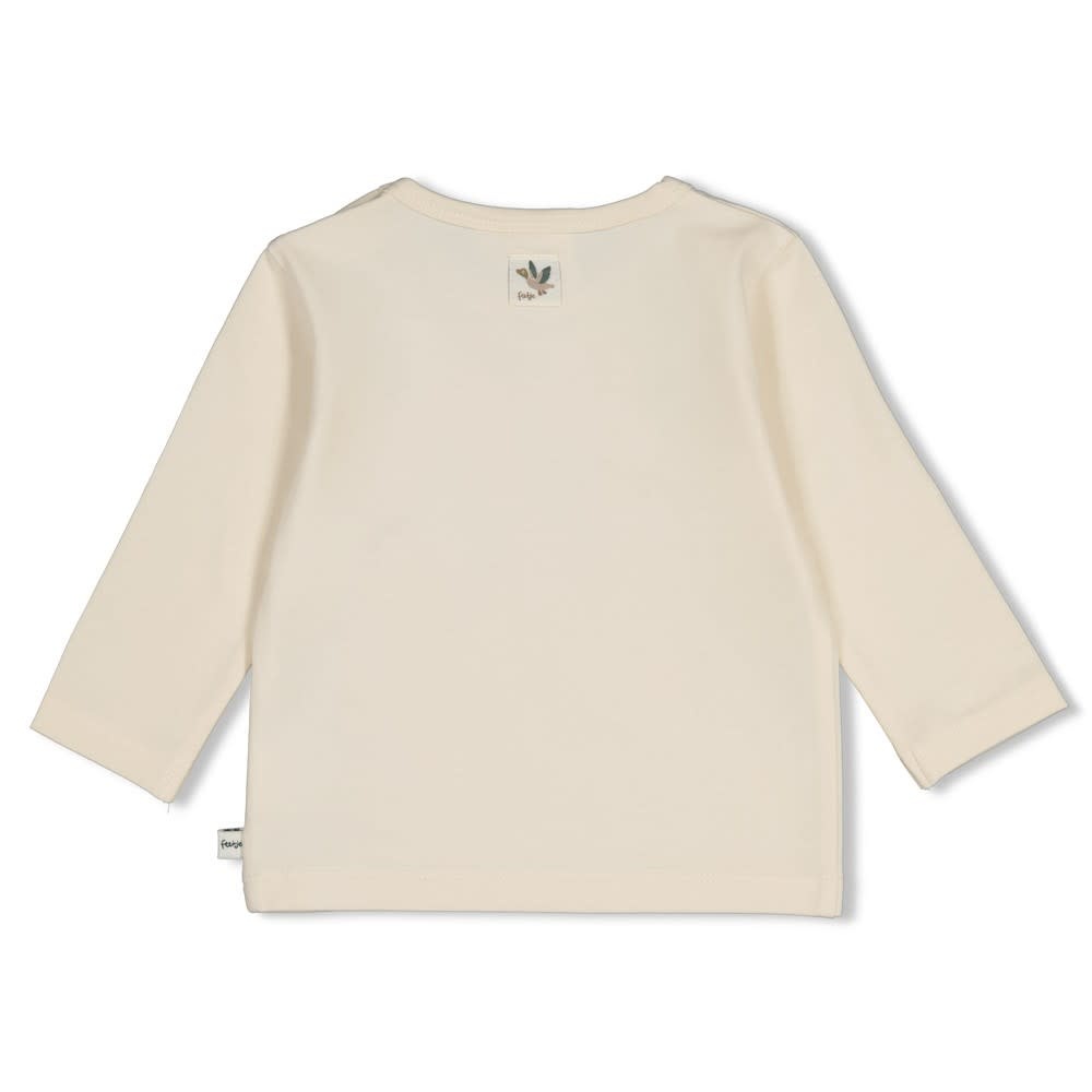 Feetje Longsleeve Offwhite - Wiggle and Waddle