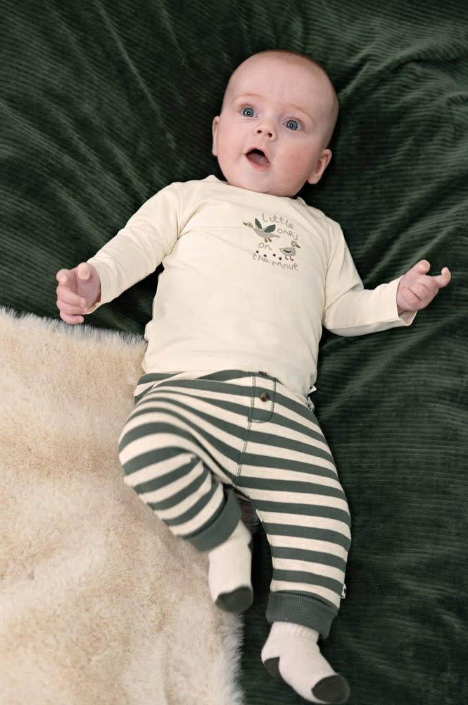 Feetje Longsleeve Offwhite - Wiggle and Waddle