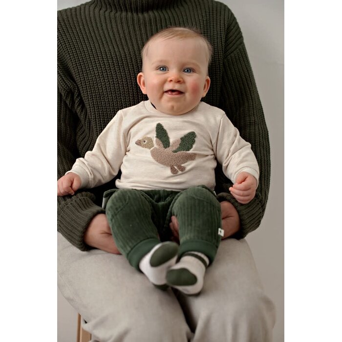 Feetje Sokken Offwhite melange - Wiggle and Waddle