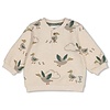 Sweater AOP Offwhite melange - Wiggle and Waddle