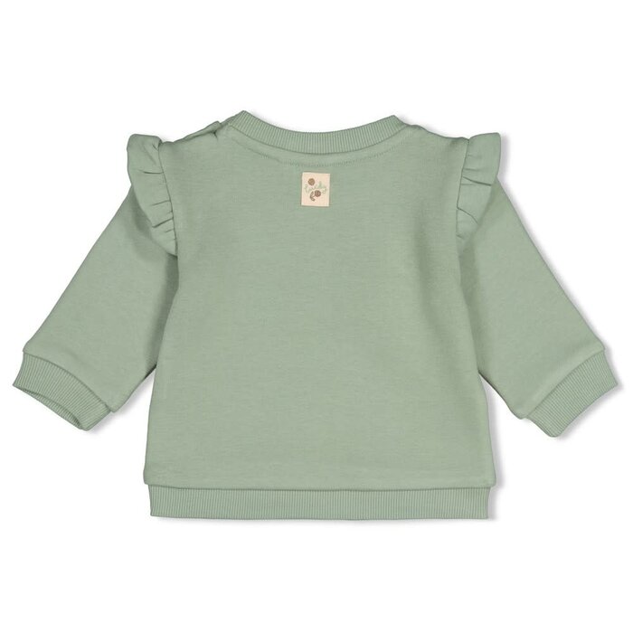 Feetje Sweater relaxed fit Jade Groen - Lucky Bloombird