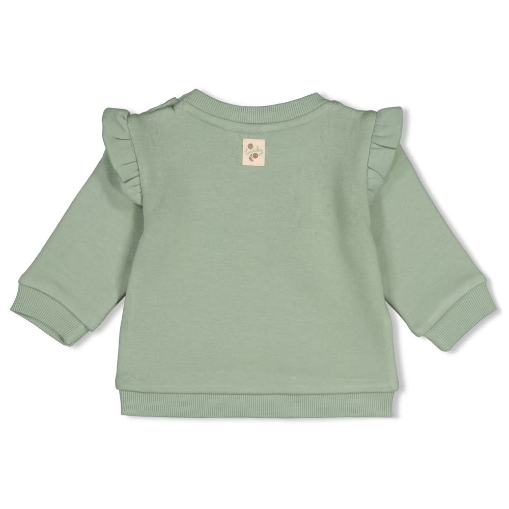 Feetje Sweater relaxed fit Jade Groen - Lucky Bloombird