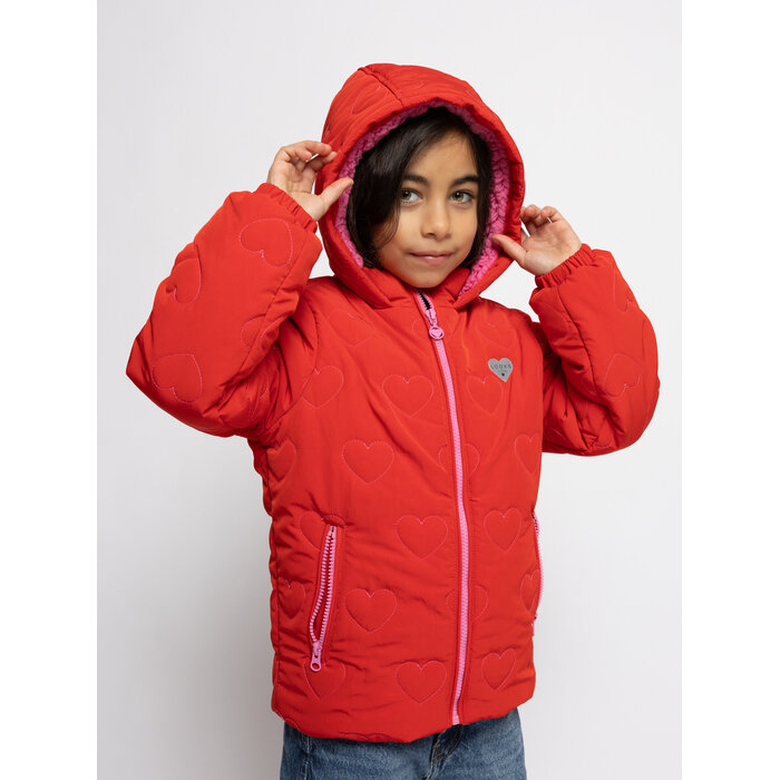 Looxs Little quilted hearts jack scarlet red