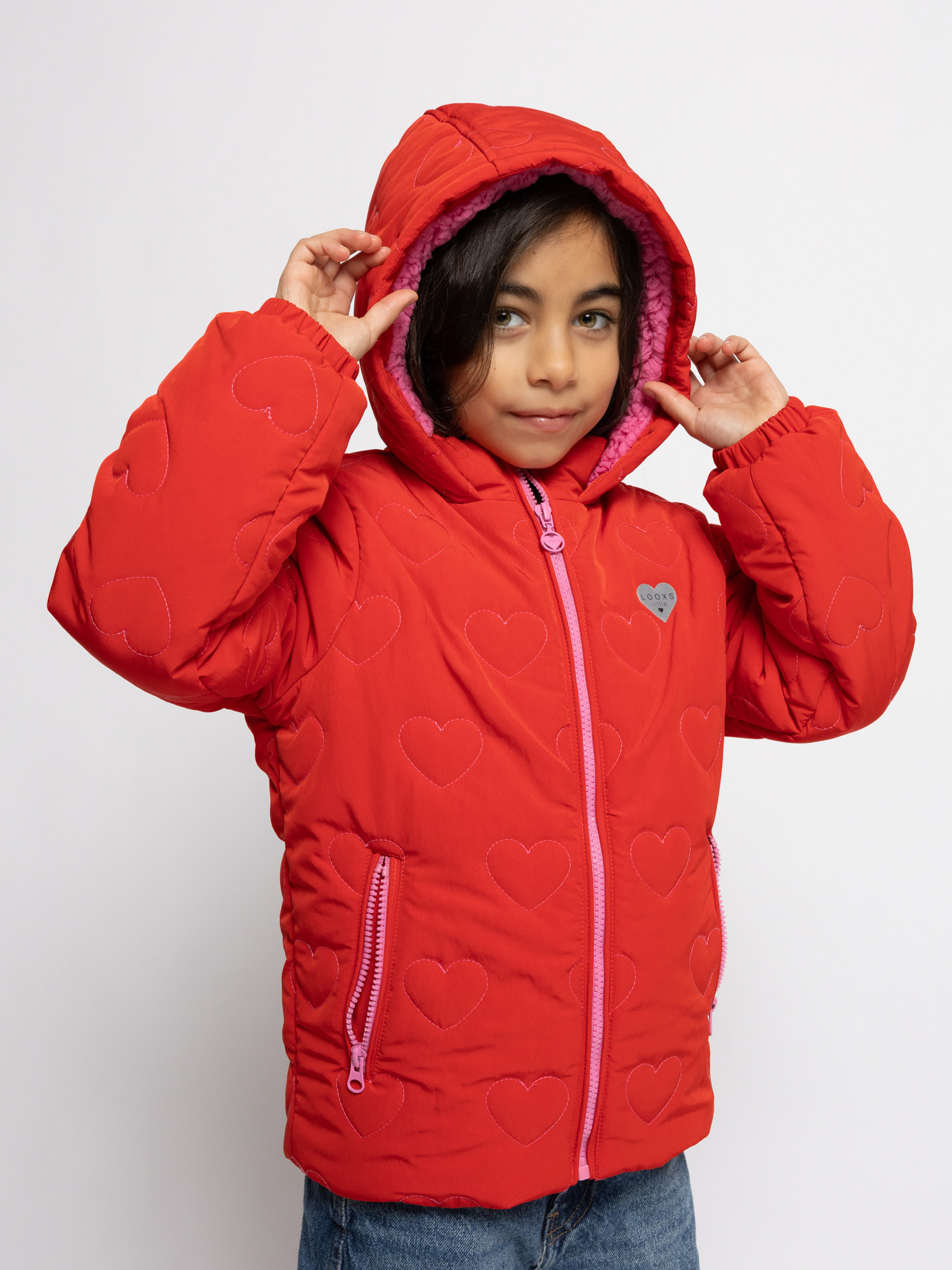 Looxs Little quilted hearts jack scarlet red
