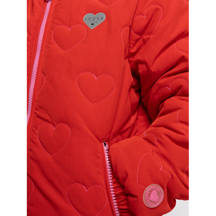 Looxs Little quilted hearts jack scarlet red