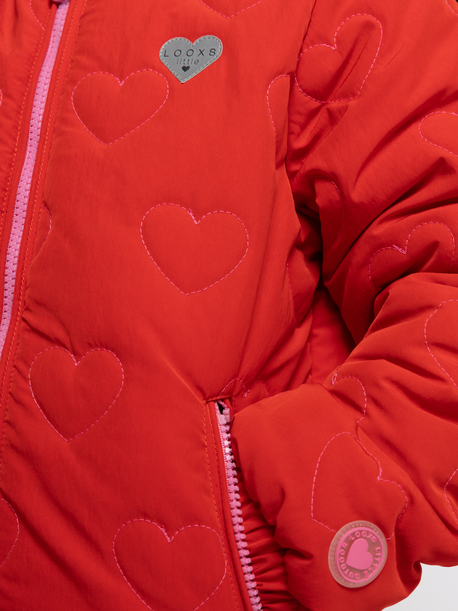 Looxs Little quilted hearts jack scarlet red