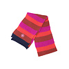 Little striped knit scarf multi color
