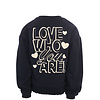 Little interlock sweater night blue