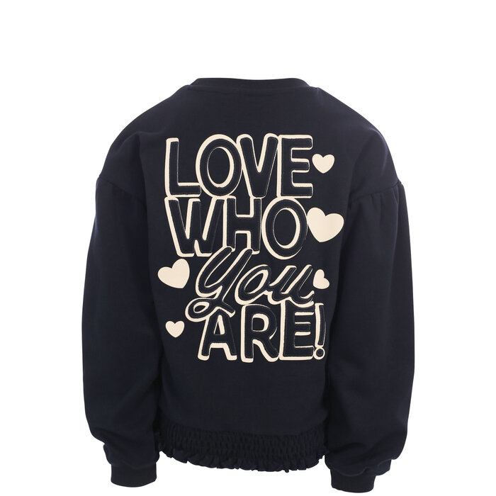 Looxs Little interlock sweater night blue