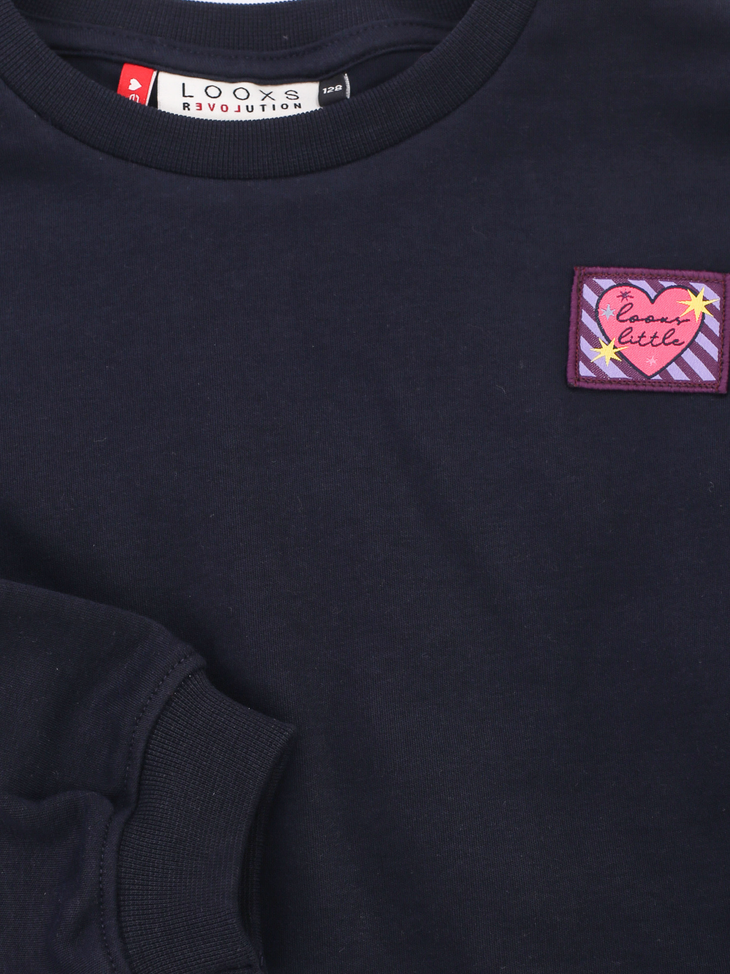 Looxs Little interlock sweater night blue