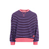 Little y/d stripe sweater Purple stripe