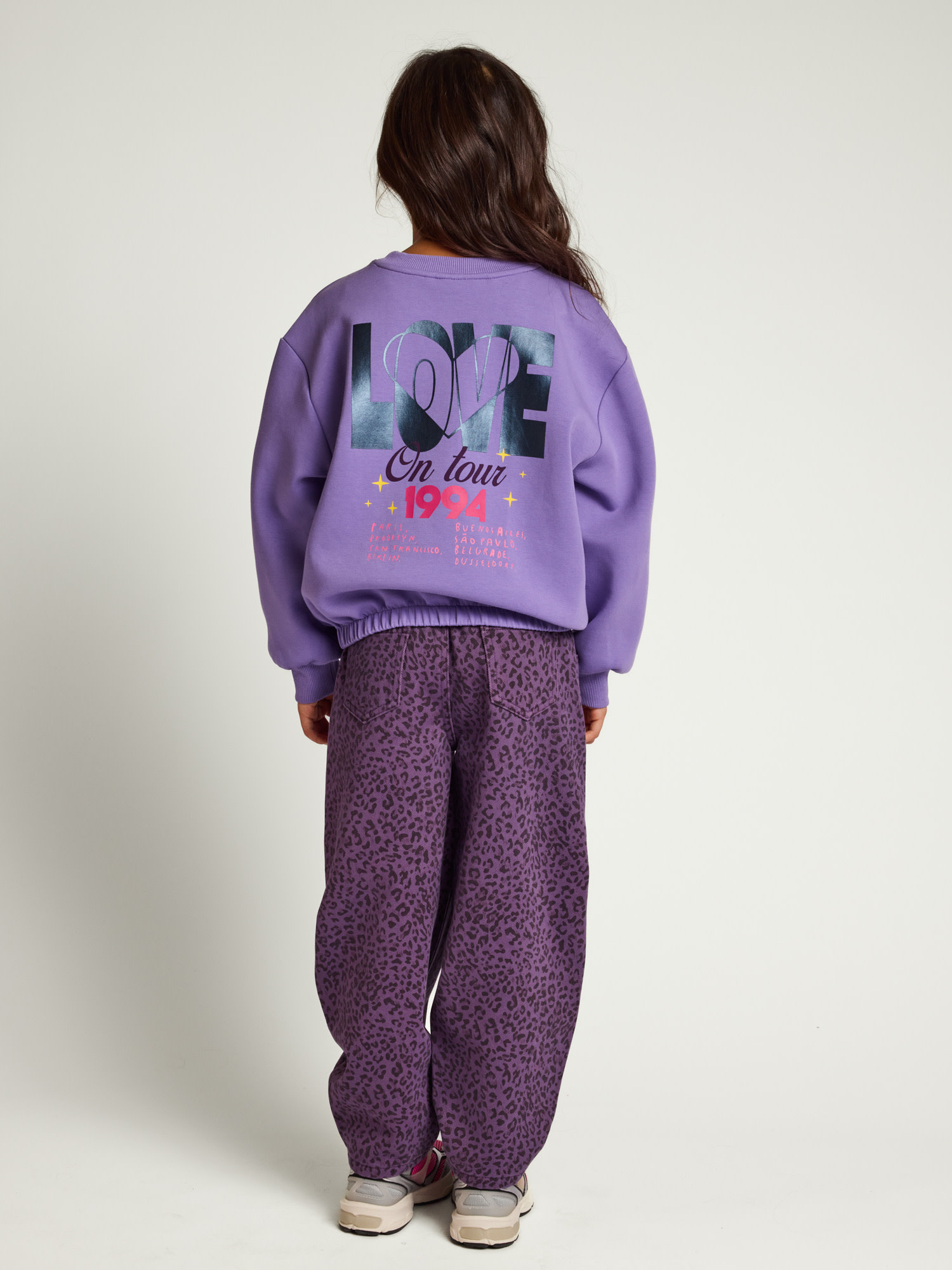 Looxs Little scuba Sweater VERBENA PURPLE