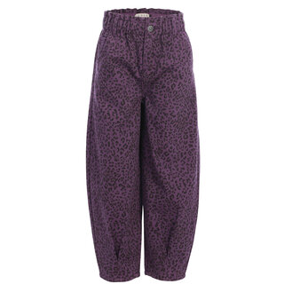 Looxs Little leopard jeans Purple leopard
