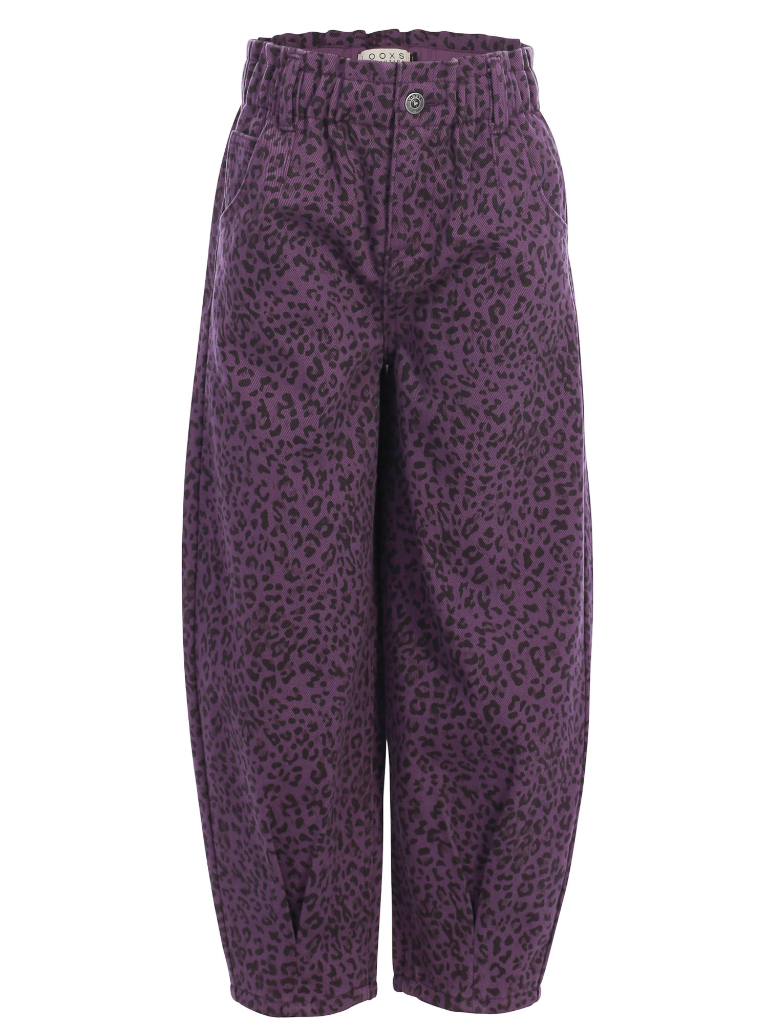 Looxs Little leopard jeans Purple leopard