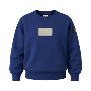 No Way Monday Sweater Blue depths