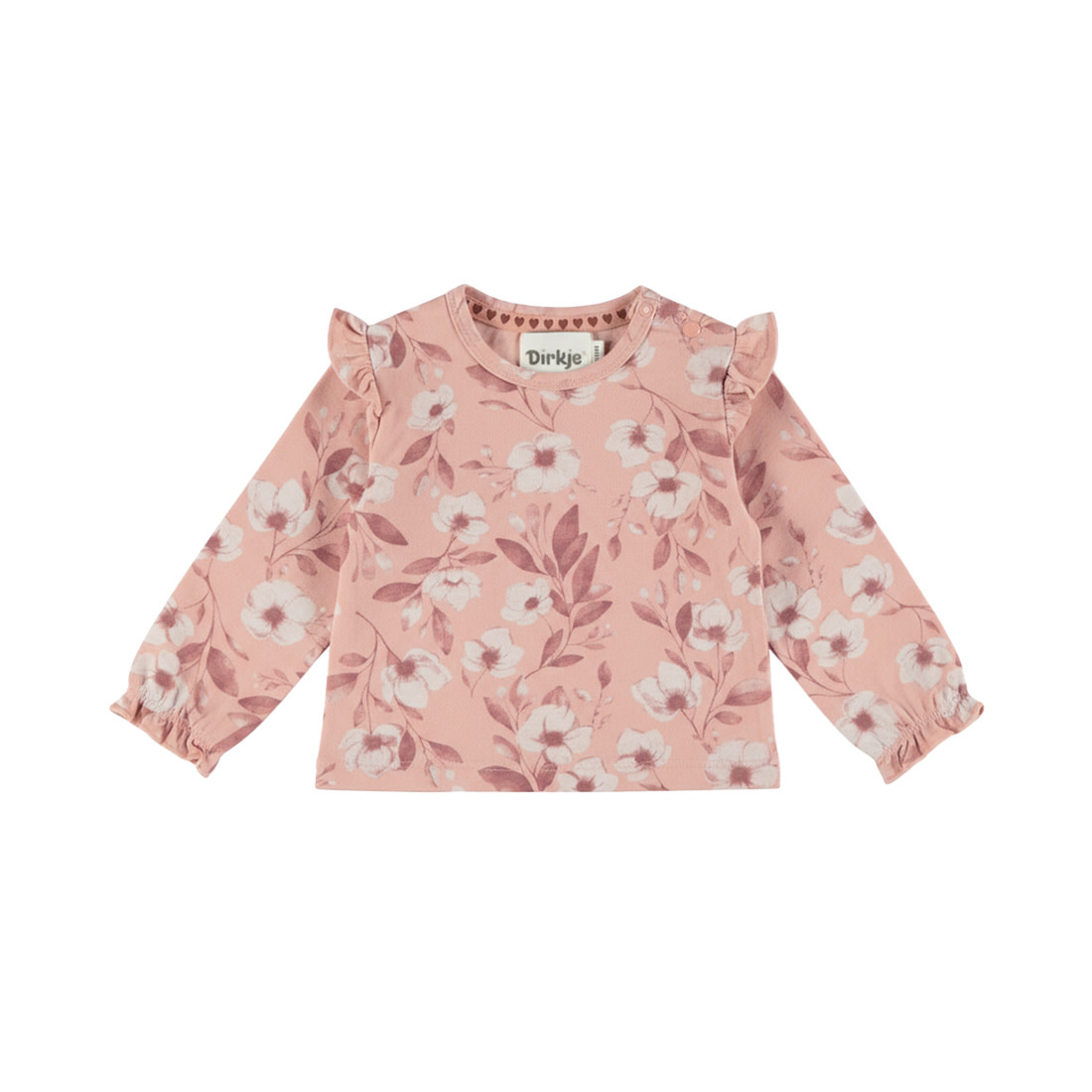 Dirkje Longsleeve Misty rose M60326-35