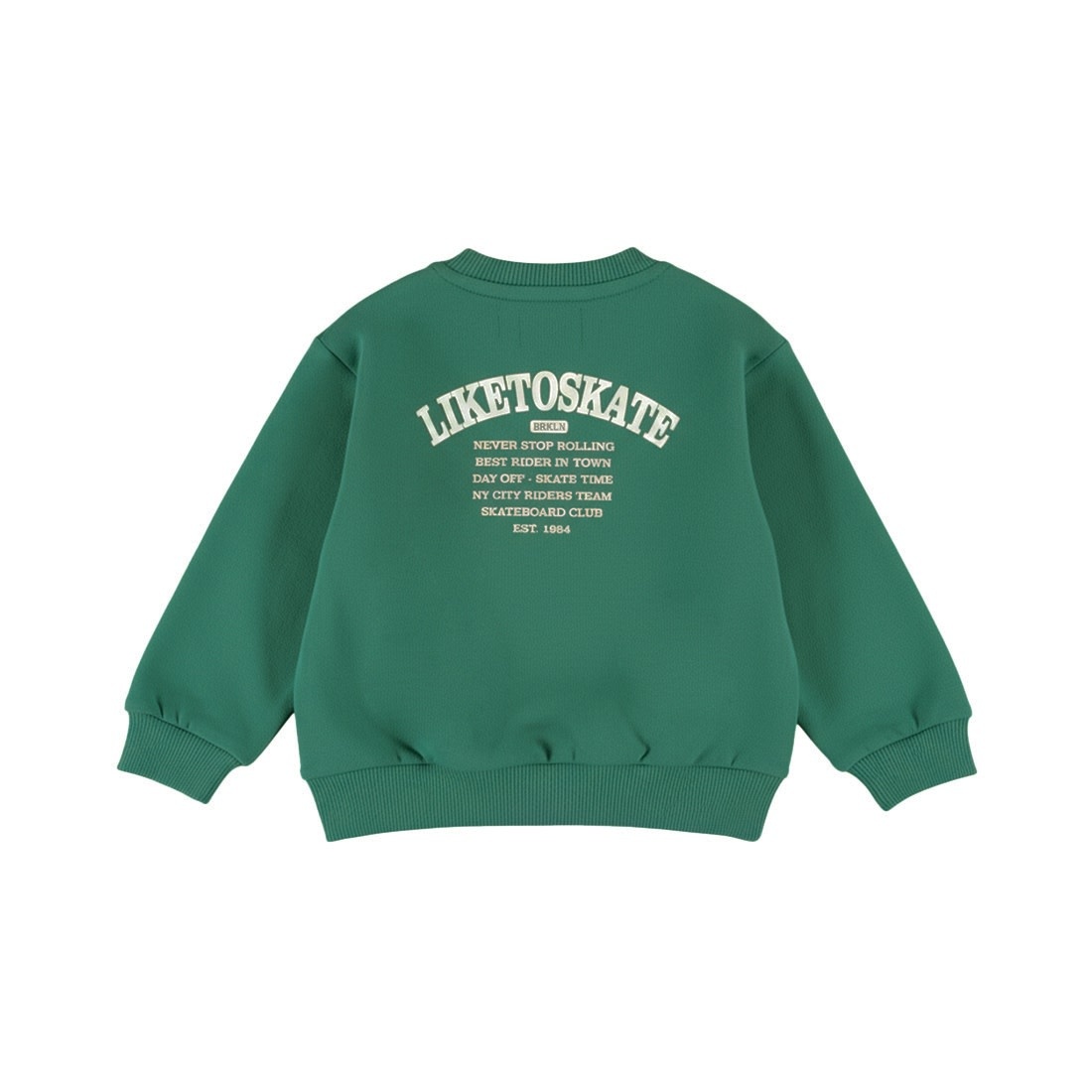 Dirkje Sweater Green, loose fit