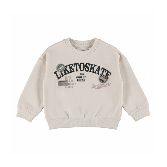 Dirkje Sweater, loose fit Whisper White