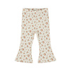 Treggings, flared Antique white