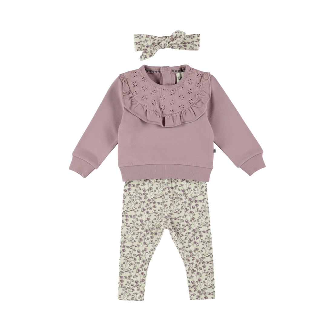 Dirkje 3 pc set, Sweater, Leggings, Headband Elderberry