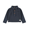 Polo longsleeve Blueberry