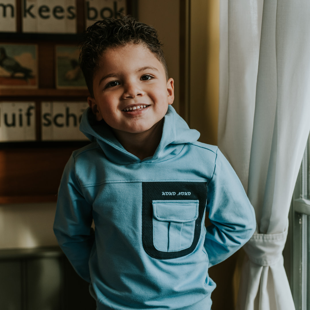 Koko Noko Hoodie Blue