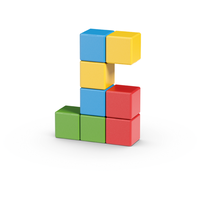 Geomag Magicube Recycled Creative Set 8-delig | Magnetisch speelgoed | 1-5 jaar