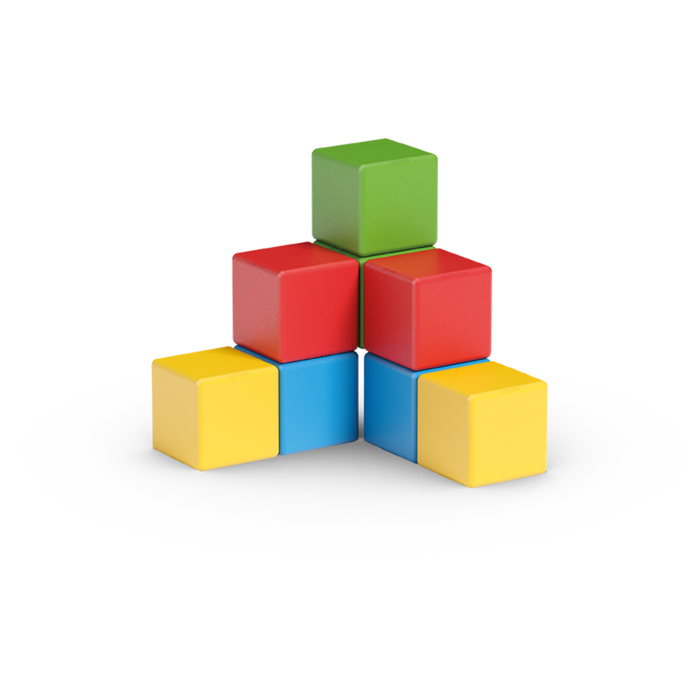 Geomag Magicube Recycled Creative Set 8-delig | Magnetisch speelgoed | 1-5 jaar