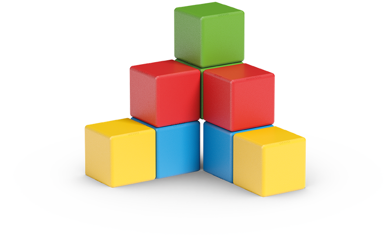 Geomag Magicube Recycled Creative Set 8-delig | Magnetisch speelgoed | 1-5 jaar