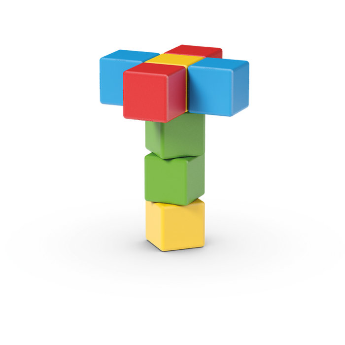 Geomag Magicube Recycled Creative Set 8-delig | Magnetisch speelgoed | 1-5 jaar