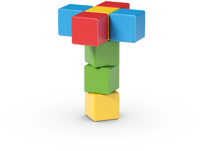 Geomag Magicube Recycled Creative Set 8-delig | Magnetisch speelgoed | 1-5 jaar