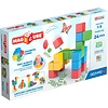 Magicube Recycled Creative Set 24-delig | Magnetisch speelgoed | 1-5 jaar
