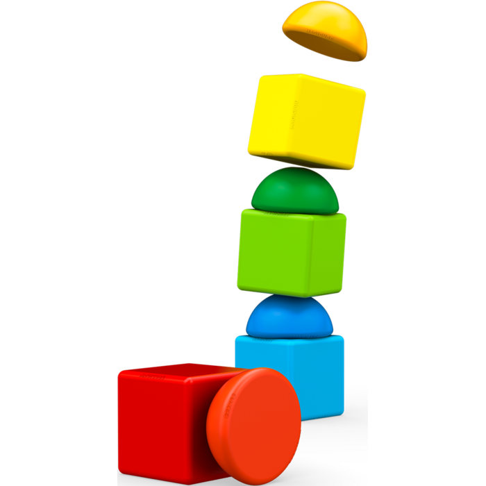 Geomag Magicube Blocks Recycled Stacking 8 pcs