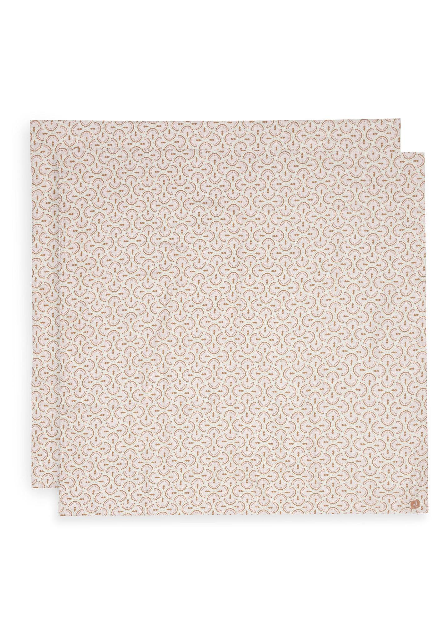 Jollein Hydrofiele Doek Large 115x115cm - Soft Plumes - 2 Stuks