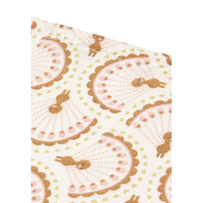 Jollein Hydrofiele Doek Small 70x70cm - Soft Plumes - 3 Stuks