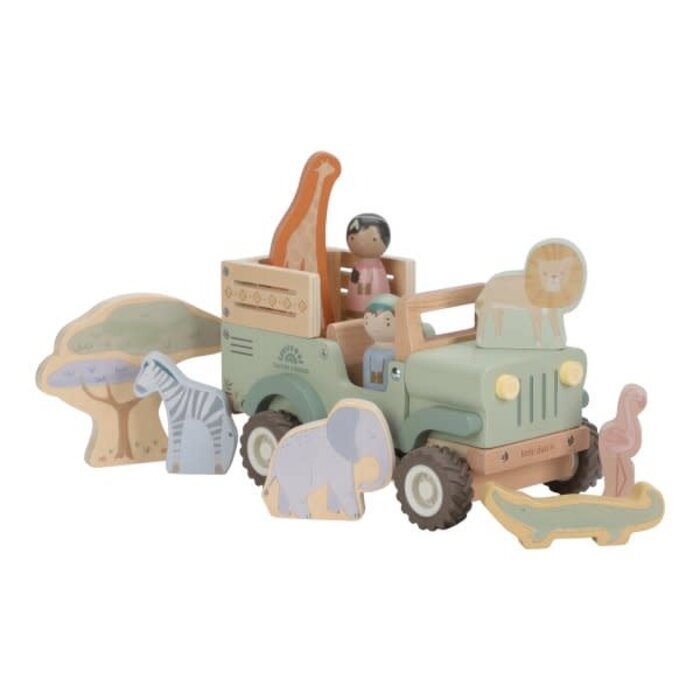 Little Dutch LD auto met dieren SF FSC