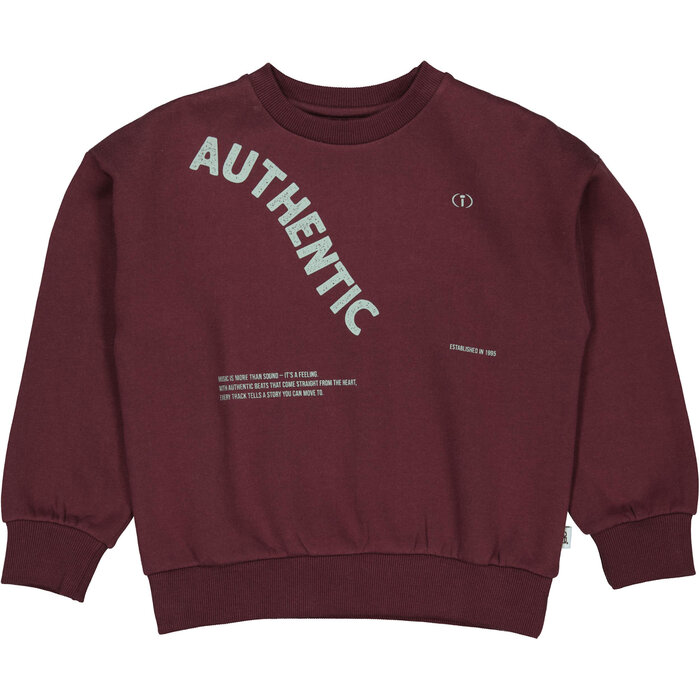 QPI Sweater QW262FILEMON Dark Red