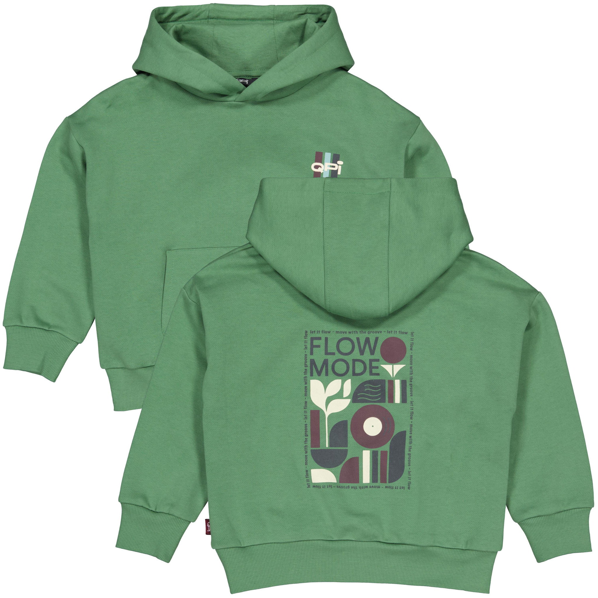 QPI Sweater QW262FLORIS Dark Green