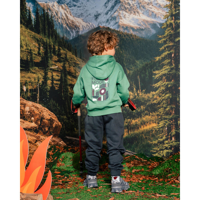QPI Sweater QW262FLORIS Dark Green