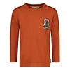 Longsleeve oversized Oranje - Mountain top