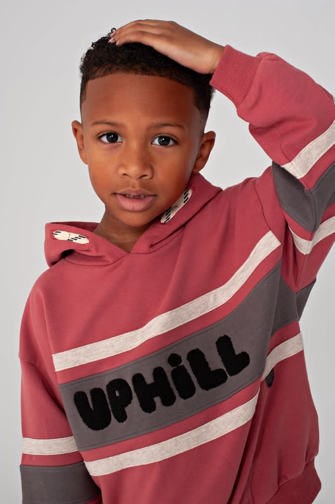 Sturdy Hoody oversized Rood - Mountain top
