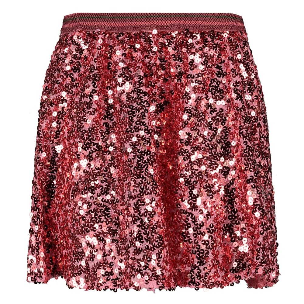 Jubel Pailetten rok Roze - Moon Flowers