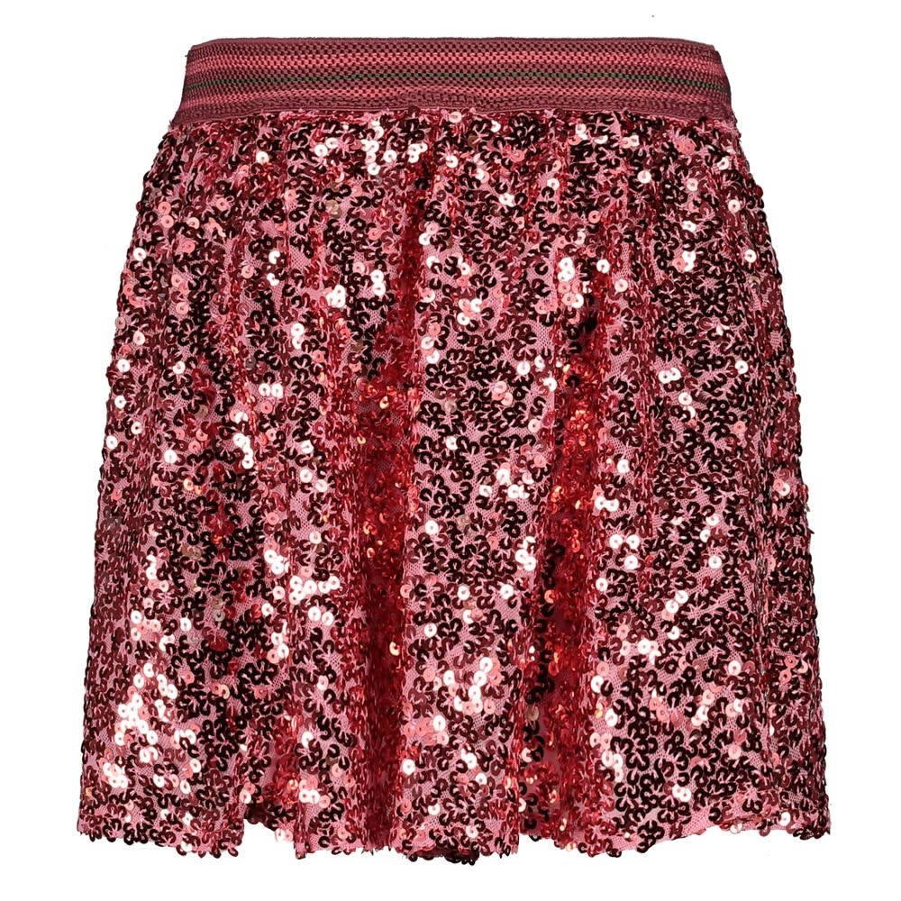 Jubel Pailetten rok Roze - Moon Flowers