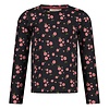 Longsleeve AOP Antraciet - Moon Flowers