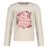 Longsleeve rib Offwhite - Moon Flowers